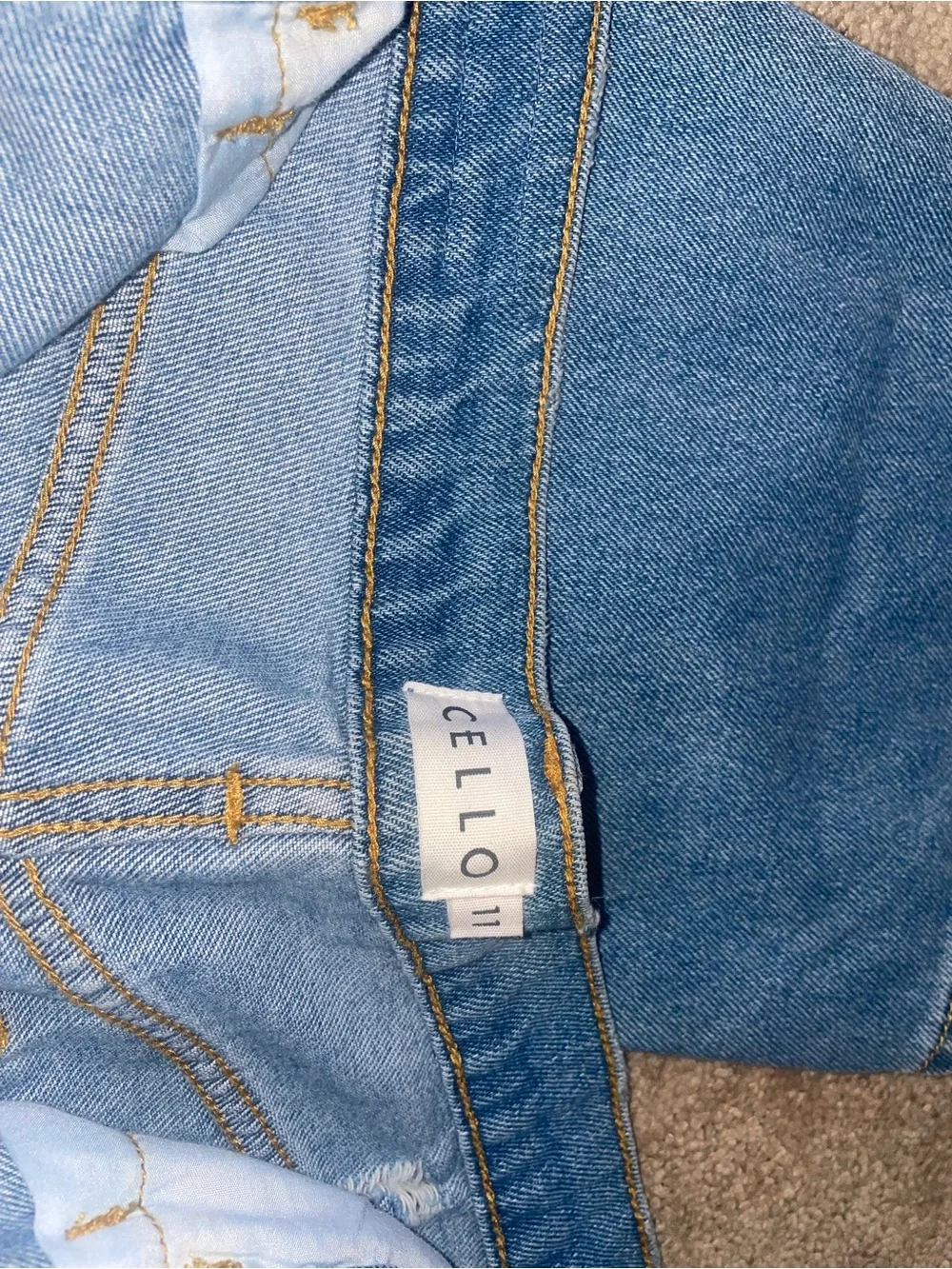 Cello Light Blue Distressed Boyfriend Jeans